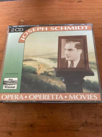 Joseph Schmidt - Movies / Opera & Operetta (2cd / Verona Liv beschikbaar voor biedingen