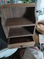Houten kastje  met lade, Huis en Inrichting, Kasten | Overige, Ophalen, Gebruikt