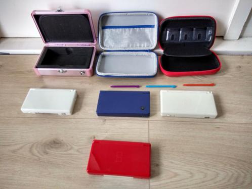 Nintendo's DS lite (3x), DSi, gameboy en mini gameboy, Spelcomputers en Games, Spelcomputers | Nintendo DS, Gebruikt, DS Lite