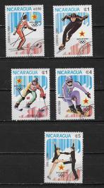 Nicaragua 1984 olympische spelen, Postzegels en Munten, Verzenden, Gestempeld, Midden-Amerika