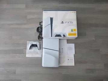 Nieuwe PS5 Slim Disc Editie 1TB+Garantie 04/2027 Lees Goed❗  beschikbaar voor biedingen