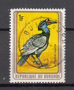 Burundi met een vogel Motief diksnavel, Overige landen, Verzenden, Gestempeld
