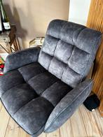 Zo goed als Nieuwe Tropea Fauteuil - Donkergrijs, Huis en Inrichting, Fauteuils, Ophalen, 75 tot 100 cm, Zo goed als nieuw, 75 tot 100 cm