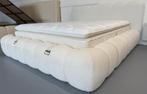 Japandi boxspring met opbergruimte 160x200/180x200 cm €999, Ophalen of Verzenden, 180 cm, 200 cm, Nieuw