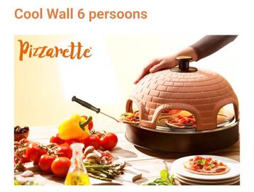 Pizzarette Emerio cool wall voor 6 personen Nieuw in doos! beschikbaar voor biedingen