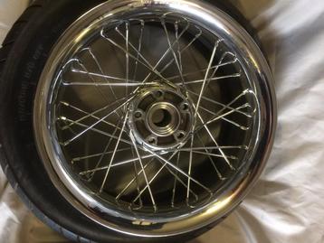 Harley twincam, set velgen met ronde rim, 19mm of 25mm as  beschikbaar voor biedingen