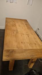 Eiken tafelblad, Huis en Inrichting, Tafels | Salontafels, Ophalen, 50 tot 100 cm, Zo goed als nieuw, Rechthoekig