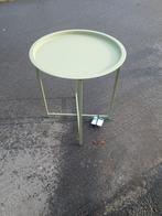 Bijzettafel olive green inklapbaar. SHOWMODEL, Ophalen of Verzenden, Lukkes, Lukkes, Lukkes