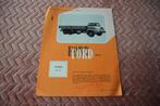 Ford truck Thames Trader folder 1960, Ophalen of Verzenden, Gelezen, Ford