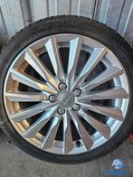 7-8mm! Originele Audi A3 S3 8V S-Line 18 inch velgen 5x112 w, Auto-onderdelen, Banden en Velgen, 18 inch, Gebruikt, Banden en Velgen