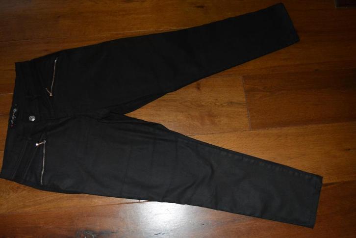 La Ligna, mooie zwarte broek, maat 40, Kleding | Dames, Broeken en Pantalons, Zo goed als nieuw, Maat 38/40 (M), Zwart, Lang, Ophalen of Verzenden