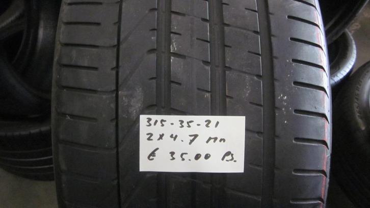 315 35 21 ZR Pirelli P Zero zomerbanden, Auto-onderdelen, Banden en Velgen, Band(en), Zomerbanden, 21 inch, 315 mm, Personenwagen
