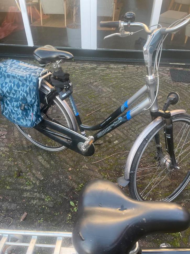 Sparta Dames- en Herenfiets - Goede Staat, Fietsen en Brommers, Fietsen | Heren | Herenfietsen, Gebruikt, Sparta, 53 tot 57 cm