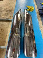 Vance&Hines Twin Slash Oval Uitlaten Harley Davidson tot 201, Ophalen of Verzenden, Gebruikt