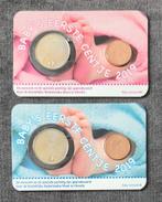 2 x baby's eerste centje 2019 jongen en meisje coincard, Verzenden, Koningin Beatrix, Euro's, Setje