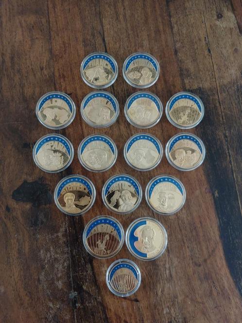 16 ECU munten in Capsule, Postzegels en Munten, Munten | Europa | Euromunten, Overige waardes, Overige landen, Verzenden