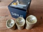 NIEUW:Sirius decoratie kaarsen met batterijen, timer, Ophalen, Nieuw, Overige materialen, Minder dan 25 cm