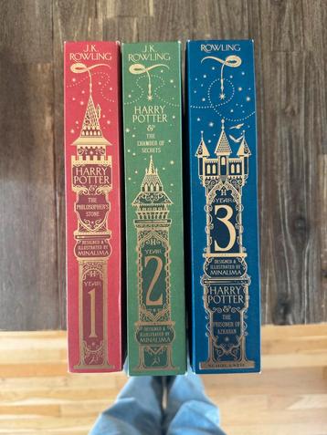 Harry Potter Minalima Deel 1,2,3 beschikbaar voor biedingen