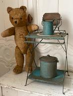 Brocante oud kinder wastafel setje 3 delig, Antiek en Kunst, Ophalen of Verzenden