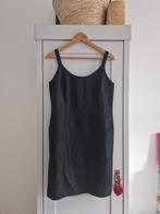 Leuke zwarte linnen jurk maat 38/40 Blacky dress, Maat 38/40 (M), Zwart, Ophalen of Verzenden, Zo goed als nieuw