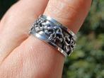 Vanoli - 925 zilver draai spin ring doodskop maat 19 skulls, Vanoli, 19 tot 20, Amsterdam, Heer