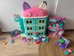 Gabby’s poppenhuis met nieuwe kamers (2x nieuw in doos)!, Ophalen of Verzenden, Zo goed als nieuw, Poppenhuis