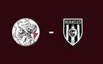 Ajax - Heracles 2x 419 + ziggo lounge naast elkaar, Twee personen, Augustus