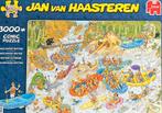 Jan van Haasteren - 3000 st. - Wild water raften, Ophalen, Meer dan 1500 stukjes, Zo goed als nieuw