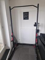 Domyos squat & Pull up fitness rek, Ophalen, Zo goed als nieuw, Metaal, Krachtstation