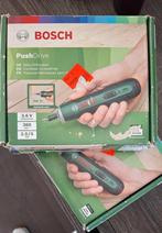 Bosch PushDrive Schroevendraaier, Doe-het-zelf en Verbouw, Gereedschap | Boormachines, Ophalen, Variabele snelheid, Nieuw, Boor- en Schroefmachine