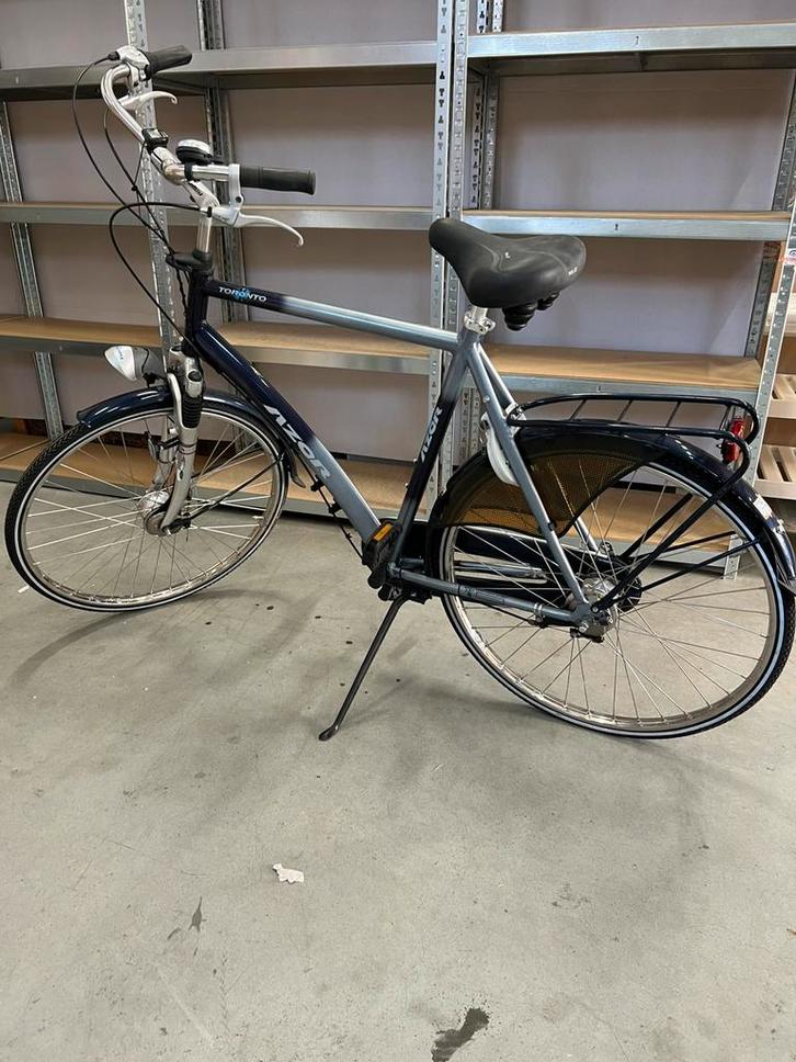 Azor Toronto herenfiets – framemaat 63, z.g.a.n.!, Fietsen en Brommers, Fietsen | Heren | Herenfietsen, Zo goed als nieuw, Overige merken