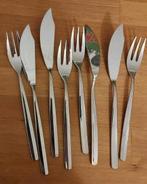 Guy degrenne cannes visbestek, Gebruikt, Ophalen of Verzenden, Rvs of Chroom, Vaatwasserbestendig