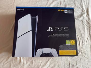 Sony Playstation 5 Slim digital + extra's beschikbaar voor biedingen