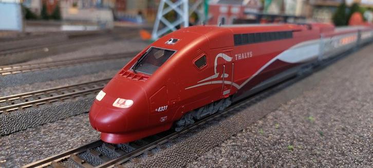 Märklin H0 37791 10 delige Thalys PBKA full sound mey MFX, Hobby en Vrije tijd, Modeltreinen | H0, Zo goed als nieuw, Treinset