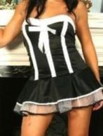 Prachtig 3 delig Dienstmeisje outfit Mt M, Kleding | Dames, Carnavalskleding en Feestkleding, Ophalen of Verzenden, Nieuw, Maat 38/40 (M)