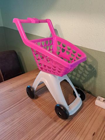 Winkelwagentje peuter-kleuter roze beschikbaar voor biedingen