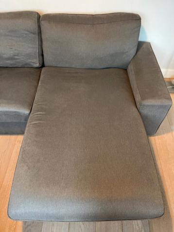 IKEA KIVIK 4-zitsbank met chaise longue (licht gebruikt) - afbeelding 5