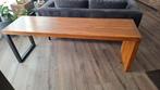 Houten TV Meubel / Lage Tafel - Industrieel, Ophalen, Gebruikt, 150 tot 200 cm, Metaal