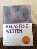 Belastingwetten - pocketeditie 2022, Ophalen of Verzenden, Zo goed als nieuw, Natuurwetenschap