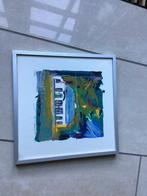 Zeefdruk Kunst - koetshuis in Hierden, Antiek en Kunst, Ophalen of Verzenden