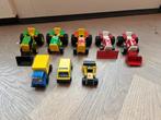 Tonka collectie - 5 tractors, 1 vrachtwagen, 1 bus, 1 wals, Verzamelen, Speelgoed, Gebruikt, Ophalen of Verzenden