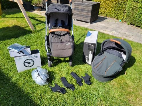 Mutsy evo bold Mountain green kinderwagen buggy reiswieg, Kinderen en Baby's, Kinderwagens en Combinaties, Gebruikt, Combiwagen
