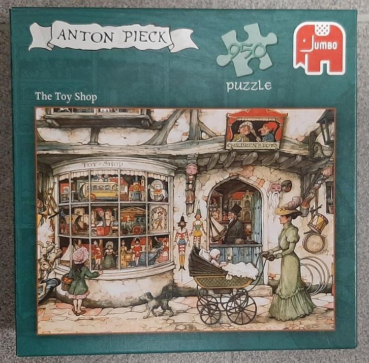 Legpuzzel Anton Pieck, Hobby en Vrije tijd, Denksport en Puzzels, Zo goed als nieuw, Legpuzzel, 500 t/m 1500 stukjes, Ophalen of Verzenden