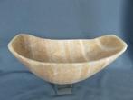 Schaal van albast naar oud Egyptisch voorbeeld - 20e eeuw, Antiek en Kunst, Ophalen of Verzenden