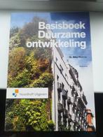 Basisboek duurzame ontwikkeling, Boeken, Studieboeken en Cursussen, Dr. Nico Roorda, Ophalen of Verzenden, Zo goed als nieuw, HBO