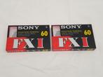 SONY FXI 60 cassettebandjes cassettes tape NIEUW, Cd's en Dvd's, Cassettebandjes, Ophalen of Verzenden, Nieuw in verpakking