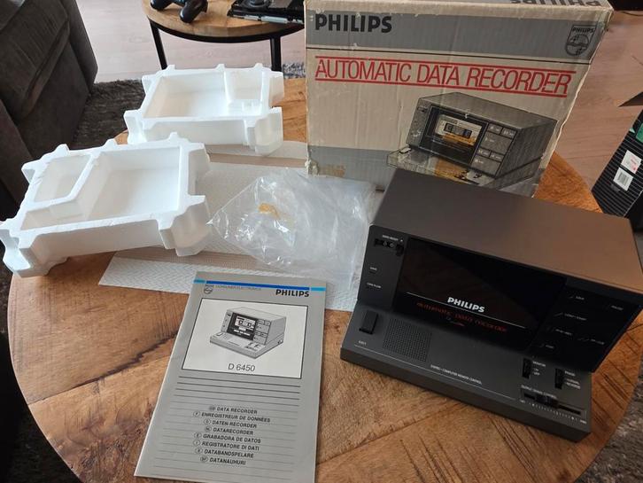 Philips D6450 Automatic Data Recorder (voor oa MSX), Computers en Software, Vintage Computers, Ophalen of Verzenden