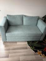 Mooie 2-persoons slaapbank, Huis en Inrichting, Slaapkamer | Slaapbanken, Ophalen, Blauw, Tweepersoons, Zo goed als nieuw