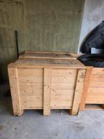 Houten kist / transport kist 110x100x70 cm, Ophalen, Gebruikt, Hout, Overige typen