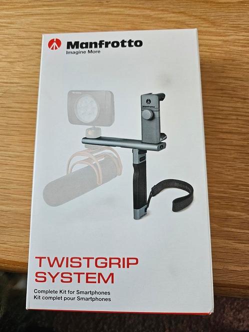 Manfrotto twistgrip system, Audio, Tv en Foto, Fotografie | Statieven en Balhoofden, Nieuw, Driepoot, Ophalen of Verzenden